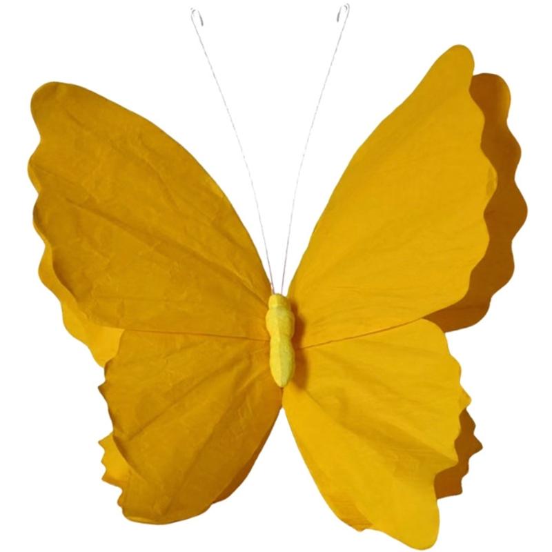3D Paper Butterfly Wall Art Handcrafted Home Decoration For Living Room Bedroom Friendly Hanging Ornament