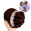 Crystal Pearl Headbands Bridal Tiaras Hairband Headpiece Head Jewelry Women Wedding Hair Accessories