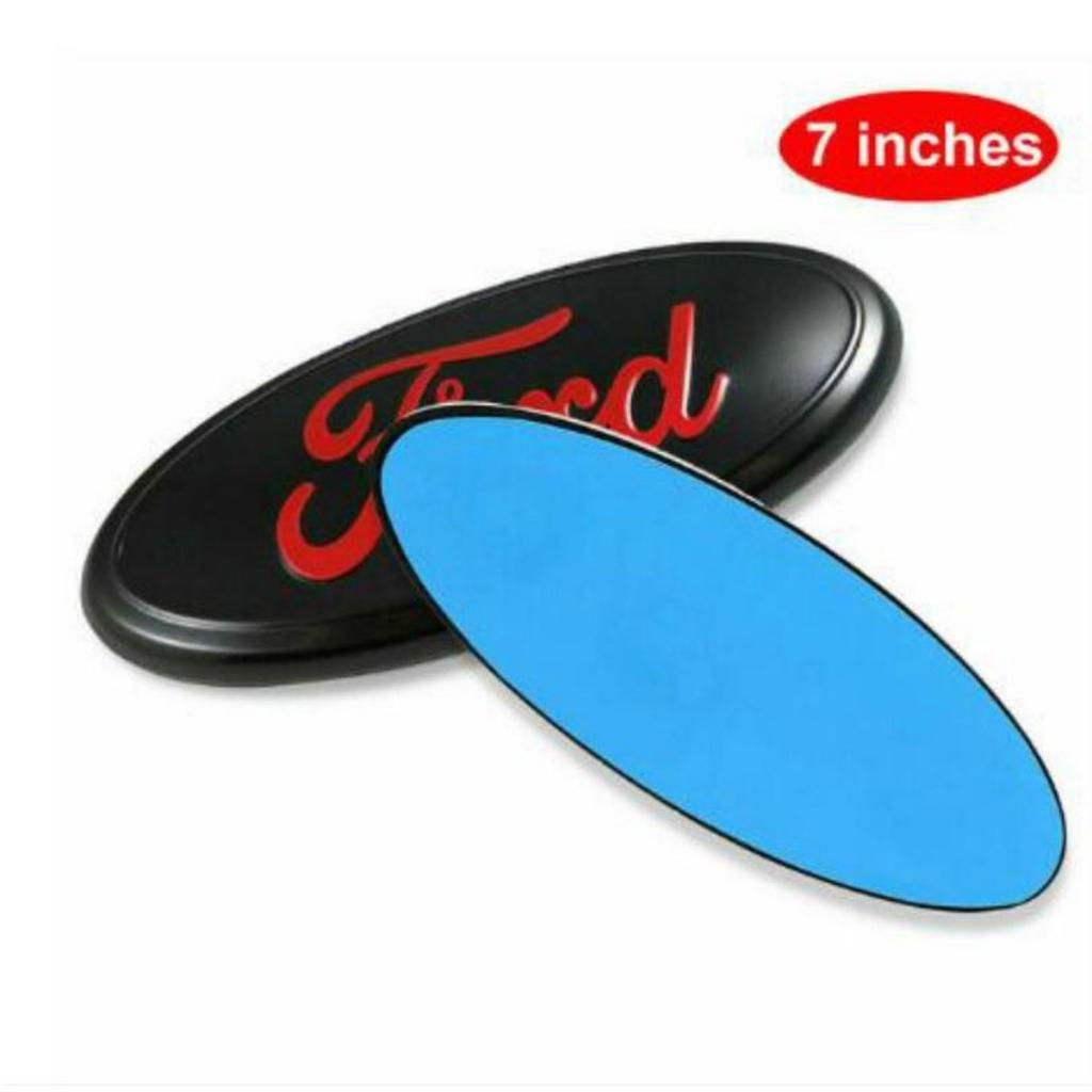 7" inch Car Tailgate Rear Logo Trunk Emblem Decal Oval Badge Stickers for F150 F250 ESCAPE EXCURSION EXPEDITION TAURUS RANGER Etc.