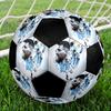 Pallone da Calcio Messi Colorato Per Tutte le Età Cucito a Macchina PVC Pronto per la Competizione Resistente Alto Rimbalzo.TAGLIA5