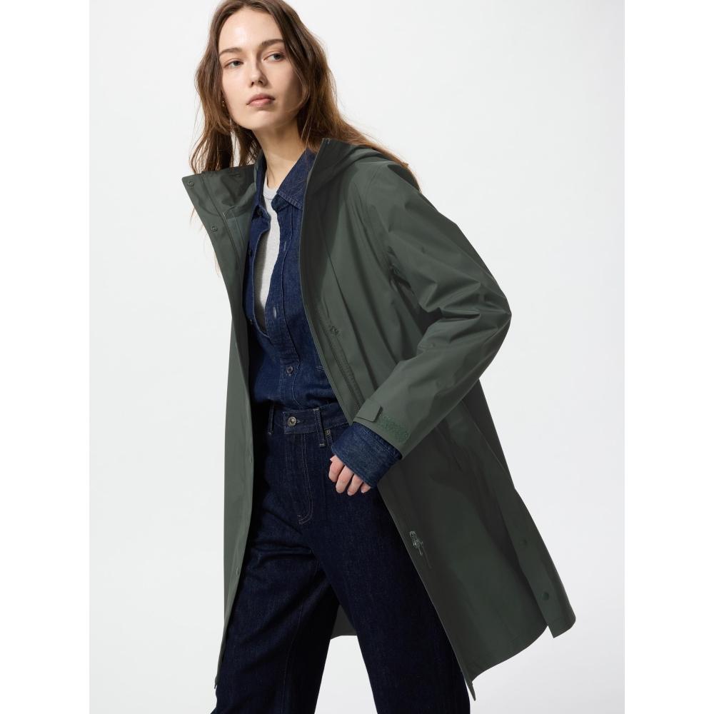 Uniqlo Blocktech Coat Relax Fit Model