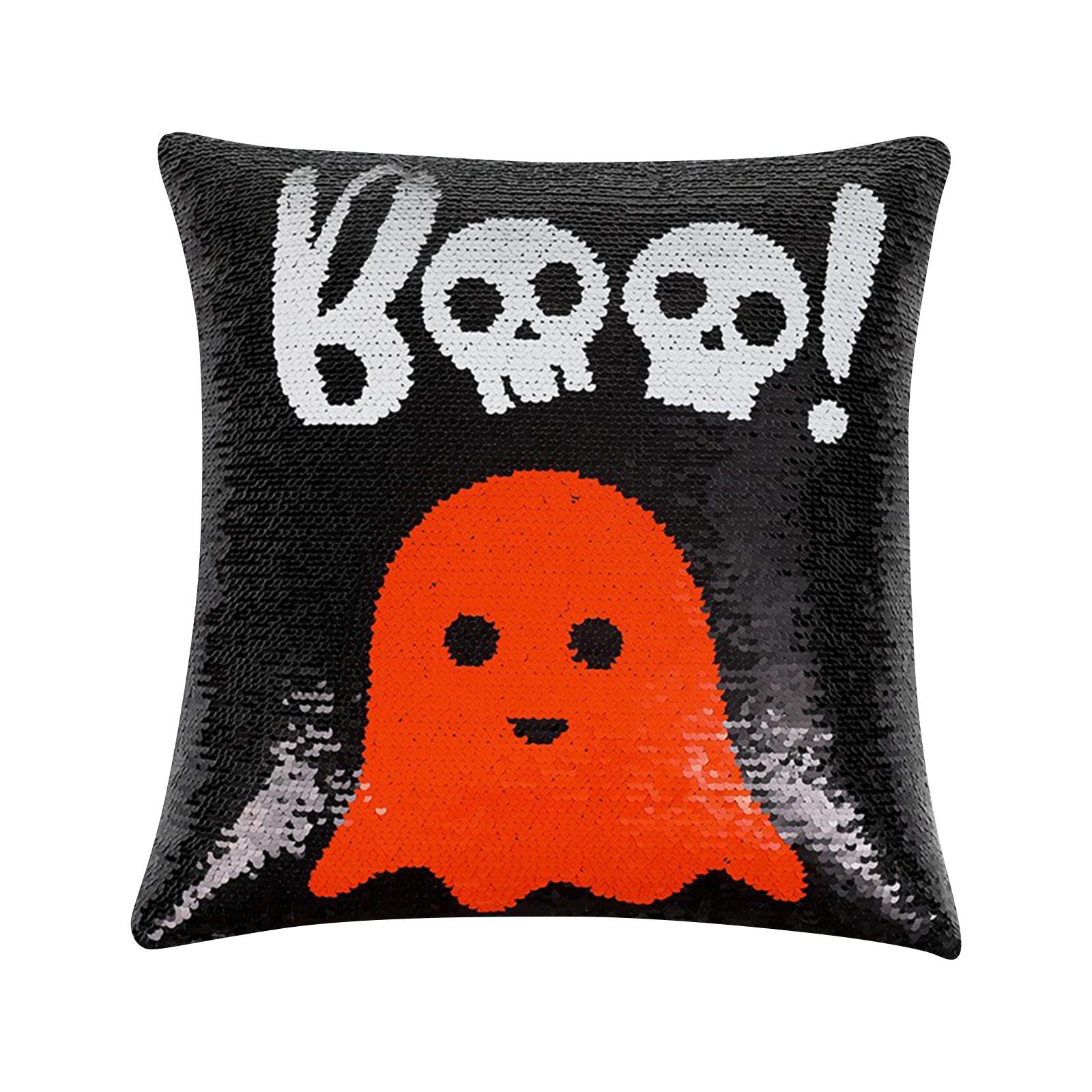 

Хэллоуин Принт Наволочка Квадратная Наволочка Диванная Наволочка Без Наполнителя Удобная Наволочка One Size