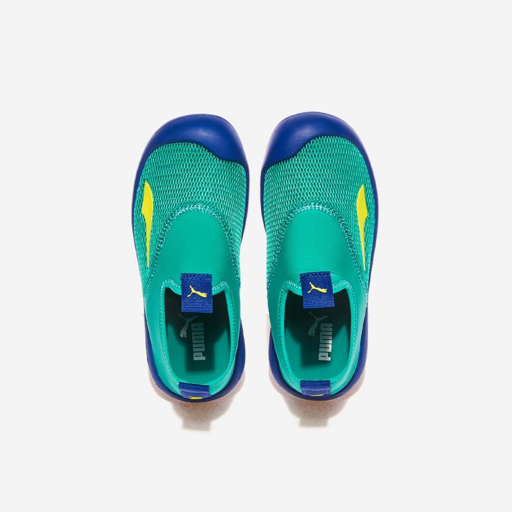 Puma Puma Aquacat Shield Preschool Pki37486008 Sparkling Green Lime Pow Cobalt Glaze