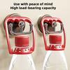 Nordic Style Double-ended Hook Suction Cup Key Towel Organizer Holder Punch Bathroom Kitchen Space Saving Storage Rack