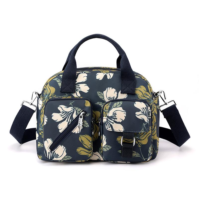 

New Nylon Canvas Women s Cloth Single Shoulder Diagonal Messenger Bag Large Capacity Crossbody Bags Middle and Elderly Leisure