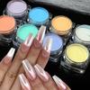 Highlight Symphony Neon Powder, Translucent Neon Mirror Flour Pearlescent Fine Glitter Diy Manicure Nail Ornament