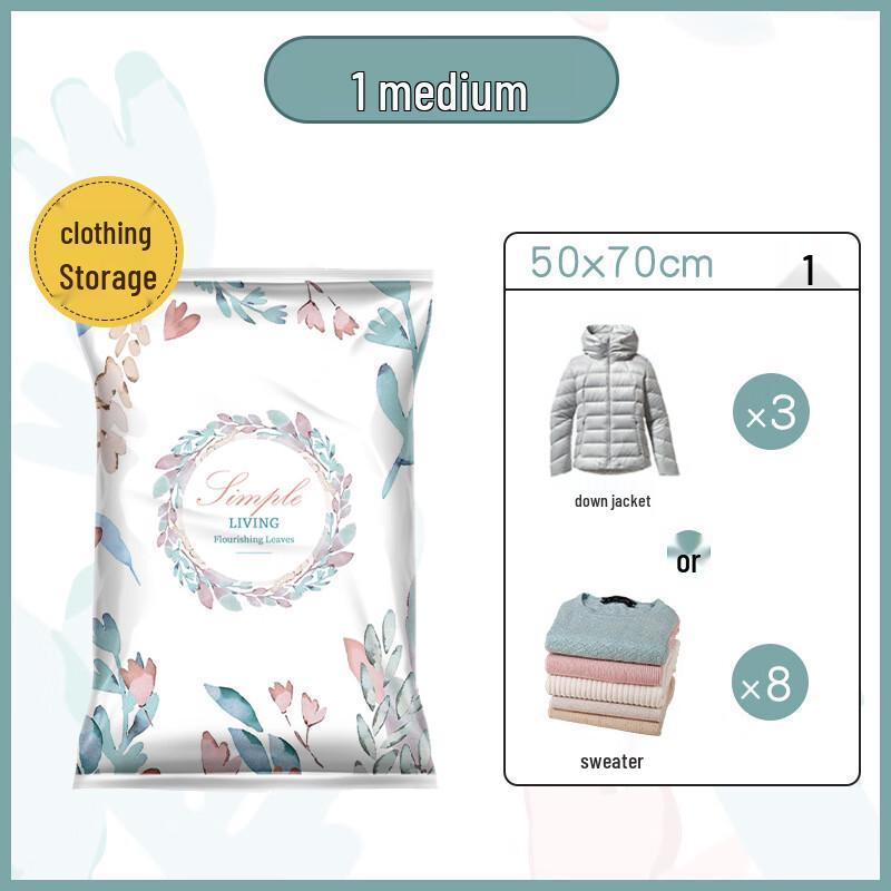 Lü Zhi Yuan Thickened Vacuum Storage Bags with Electric Pump Kit