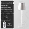 Rechargeable Touch Dimming Table Lamp - Decorative for Dining, Cafe & Bedside Night Light.