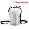 2L Drifting PVC Mesh Bags Outdoor Swimming Dry Bag Lightweight Waterproof Phone Pouch Floating Boating Kayaking Camping Bags