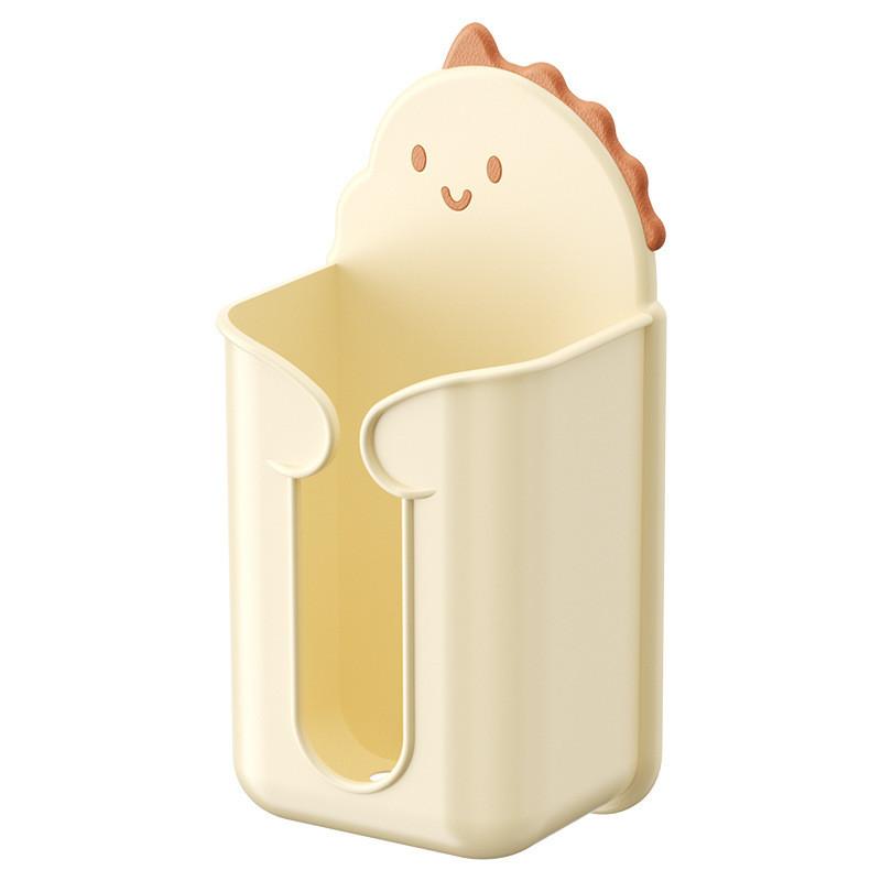 Modern Plastic Wallmounted Tissue Box With No Drilling For Bathroom And Living Room Storage