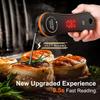 Fast  Read Food Thermometers Accuracy  Rotatable Display Auto Shutoffs Meat Thermometers for Professional Kitchen Use