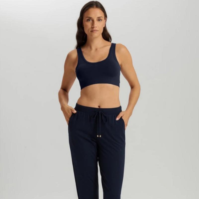 Hanro Touch Feeling Crop Top Pad  71806 Deep Navy 