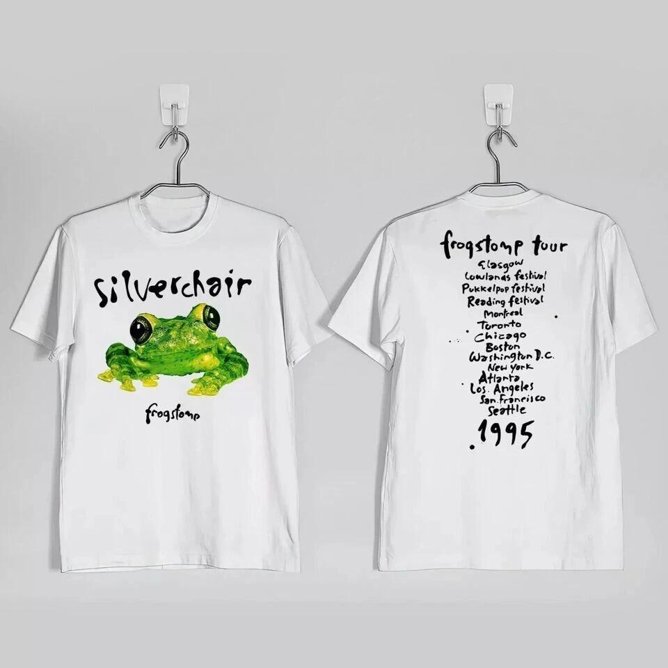 

1995 Silverchair Frogstomp Tour Promo T-Shirt 2 Side White TShirt 4XL