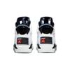 Air Jordan 6 Retro "University Blue" GS high-top leather basketball shoes white/blue unisex 384665-410