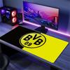 Poduszka z nadrukiem Borussia Dortmund Antypoślizgowa Mata pod mysz do laptopa/tabletu XXL Mata do gry na mini PC Z blokowaną krawędzią