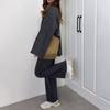 Women Casual Solid Color Knit Sweater Two Piece Set Autumn Winter Thick Round Neck Loose Pullover Wide Leg Pants Matching Sets
