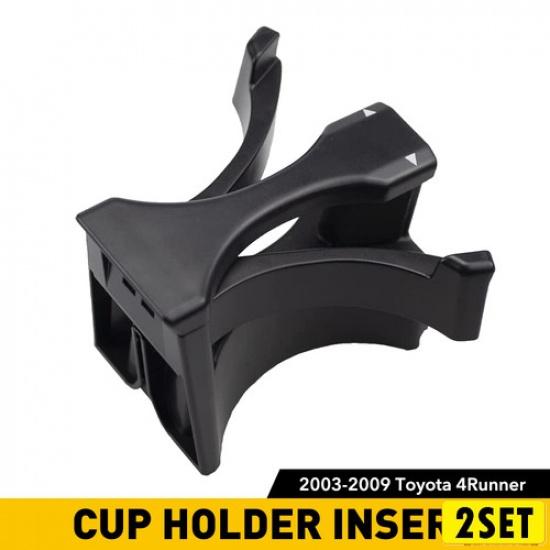 2Set Center Console Cup Holder ert Divider For Toyota 4Runner 4 Runner 55604-