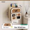 Retro Cream White Double Layer Wall-Mounted Tissue Box