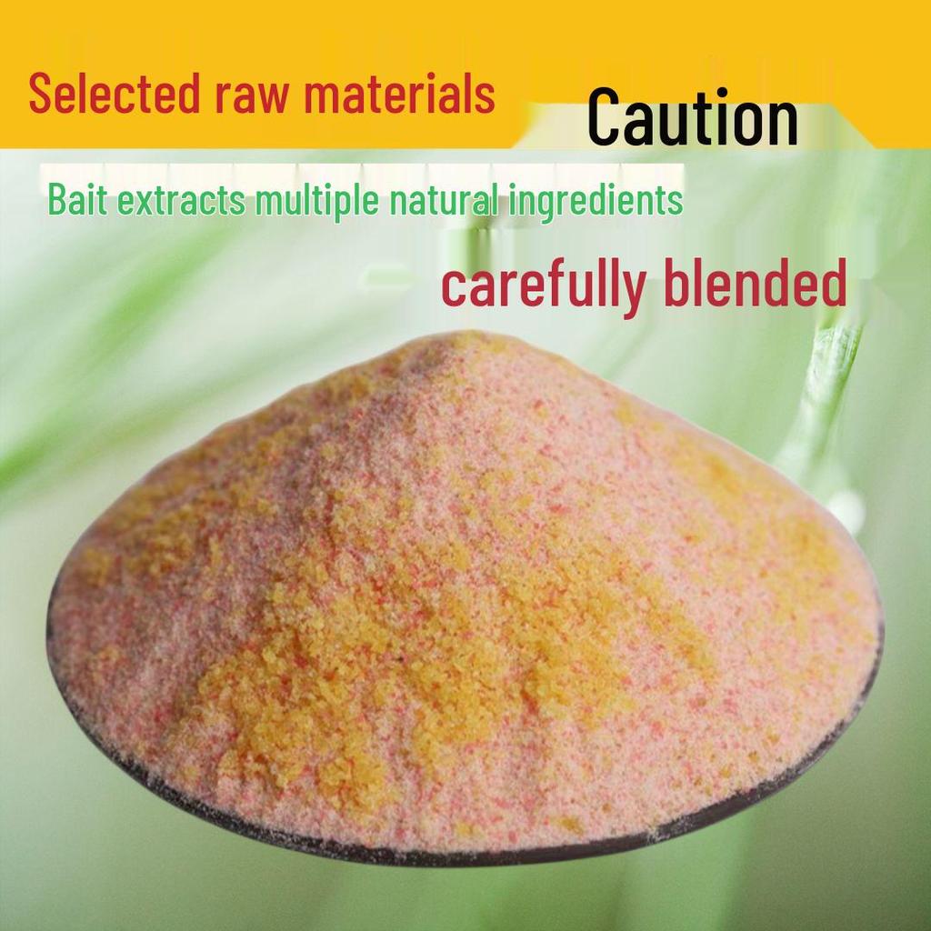 Pumpkin Shrimp Fish Bait Mix for Winter Fishing