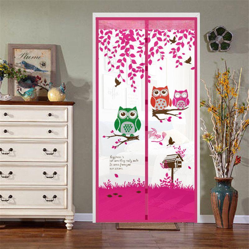 

Антимоскитная магнитная тюлевая сетка для двери с автоматическим закрыванием, 90100210 см RoseRed,90x210cm/35.4x82.7in