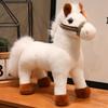 Cute Simulated Standing Posture Junchi Horse Plush Toy Doll Zodiac Horse Year Mascot Doll New Year