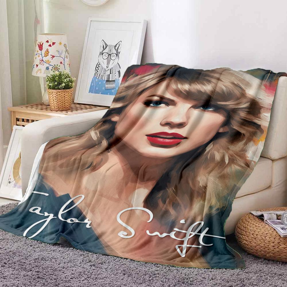 Taylor Swift Blanket, High quality Comfortable for All Seasons, Home Decor, Warmth and Comfort