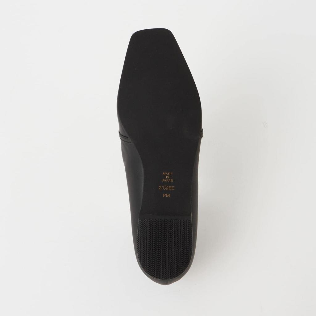 Diana WELLFIT Low Heel Flat Made in Size 180103100011 Shoes, Japan, Black, 23.5cm,