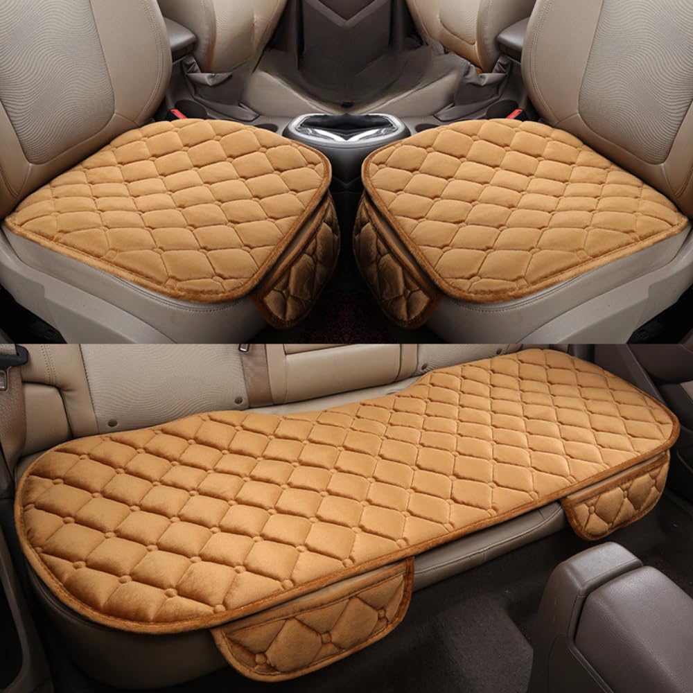 Car Seat Cover Set 2 Front + 1 Rear Car Seat Cover Cushion Seat