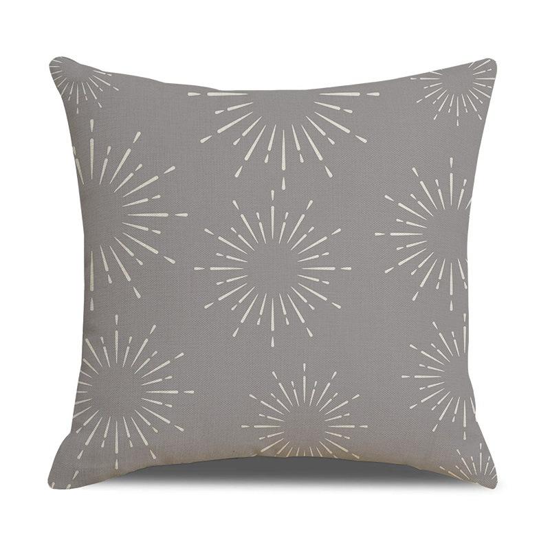 Ethnic Style Pattern Throw Pillow Cover With Short Plush Print For Living Room Sofa Decoration Cushion Cover Pillow Covers