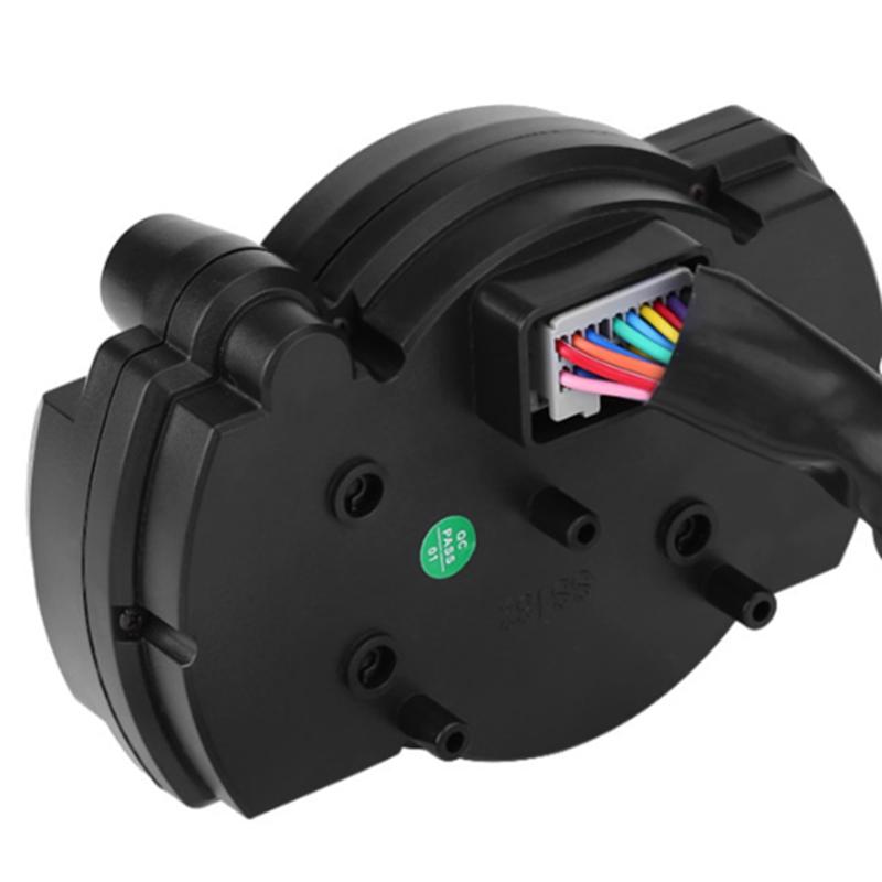 NEU-Universelles LCD Digitales Motorrad Kilometerzähler Tacho Instrument Für KOSO Einstellbar Max 299KM/H 7 Farben Armaturenbrett