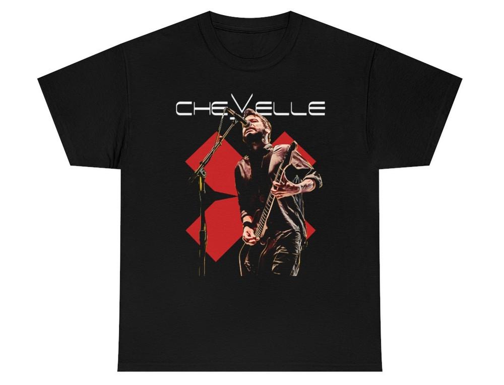 Vtg Chevelle Band Album Musik Baumwolle Schwarz Alle Größen T-Shirt Für Männer MM087 Unisex T-Shirt