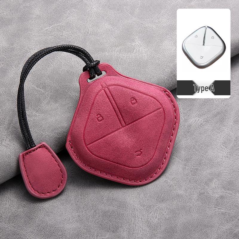 Key Cover for 2023 Wuling Bingo Miniev & Baojun Yueye with Buckle