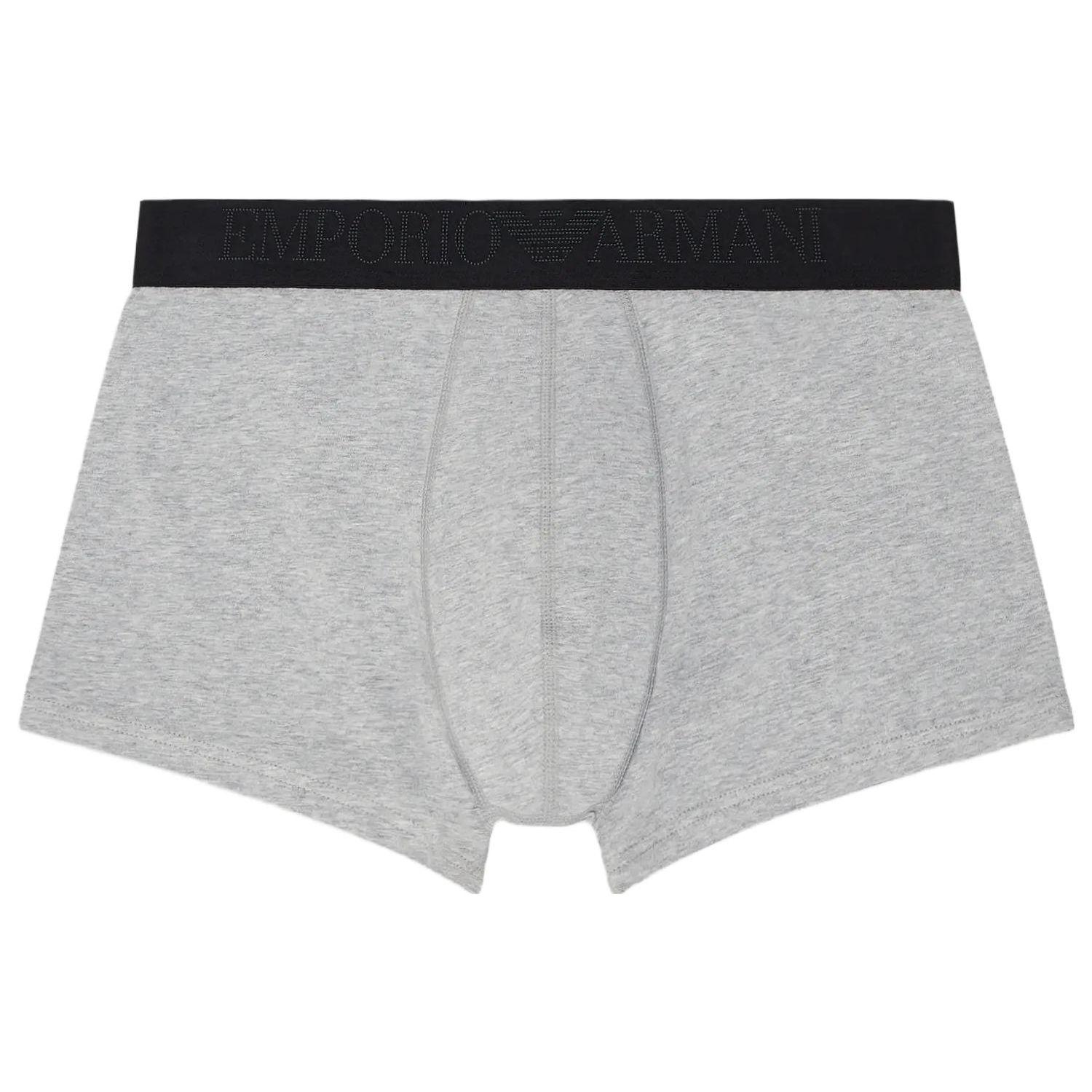 Emporio Armani Logo Letter Pattern Boxer Briefs Men underwear Gray 111776-3F755-00948 M
