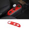 For Smart Fortwo 451 2009 2010 2011 2012 2013 2014 2015 Carbon Fiber Texture Car Center Console Gear Panel Cover Decorate Trim