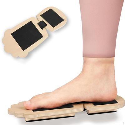 Foot Strengthener Single Leg Balances Board Wood for Women Men Stabilisation Trainer Adult