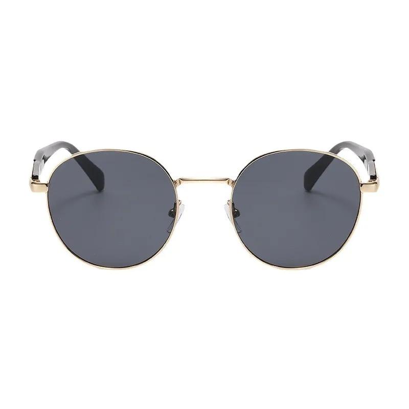 Rimless Oval Sunglasses Women Cat Eye Designer Punk Sun Glasses UV400 Protection Stylish Shades for Men and Women