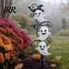 Halloween Hof Landschaftsbeleuchtung Geist Gartenstecker LED-Licht, Wasserdichte Bodenleuchtende Hof Kunstlampe, für Außen Rasen Weg Dekoration Feiertag