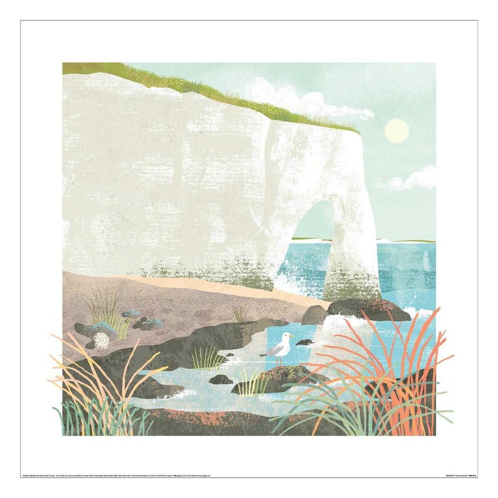 Tall Boy Prints White Cliffs Print