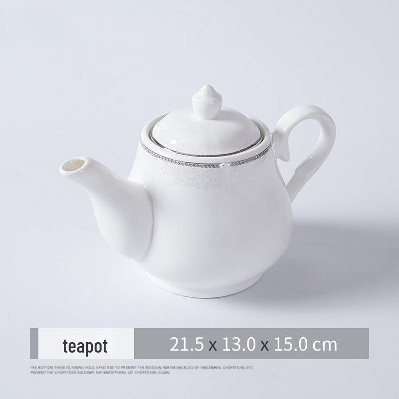 Hengsheng Ceramic Hotel Teapot 850ml