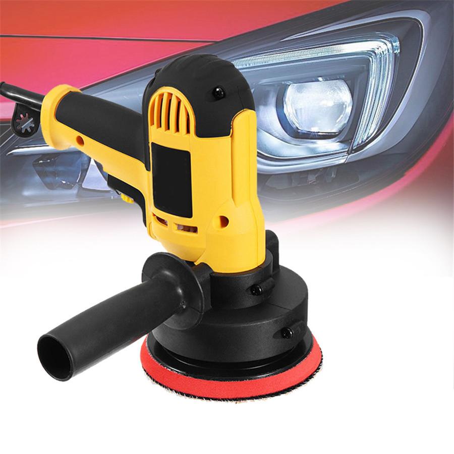 Durable Car Polisher Buffers Polishing Waxing Machine Adjustable-Speed W/Wrench