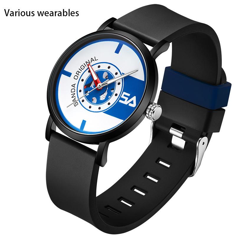 

Электронные часы с силиконовыми весами, модные и простые водонепроницаемые часы для мужчин и женщин