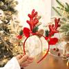 Christmas Shiny Reindeer Deer Antler Headband Hair Band Costume Xmas Party Props