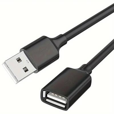 0.5/1/2/3/5 M USB Extension Cable Data Cord For Laptop TV SSD Male To Female Computer Camera Printer Connector