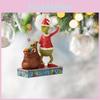Colorful Cartoon Grinch Acrylic Christmas Tree Hanging Decoration For Festive Car Accessory