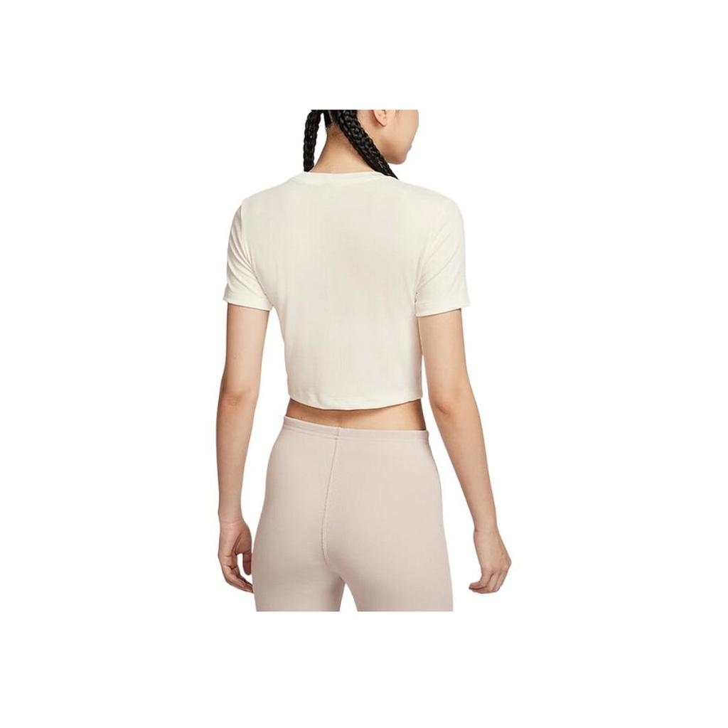 New Nike T Shirts Women's Ecru II1865-133