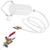 High Quality Motorcycle 4 Litre Auxiliary Fuel Tank Carb Gas Tanks With Hose Clips Balancing Tool Replacement Accessories