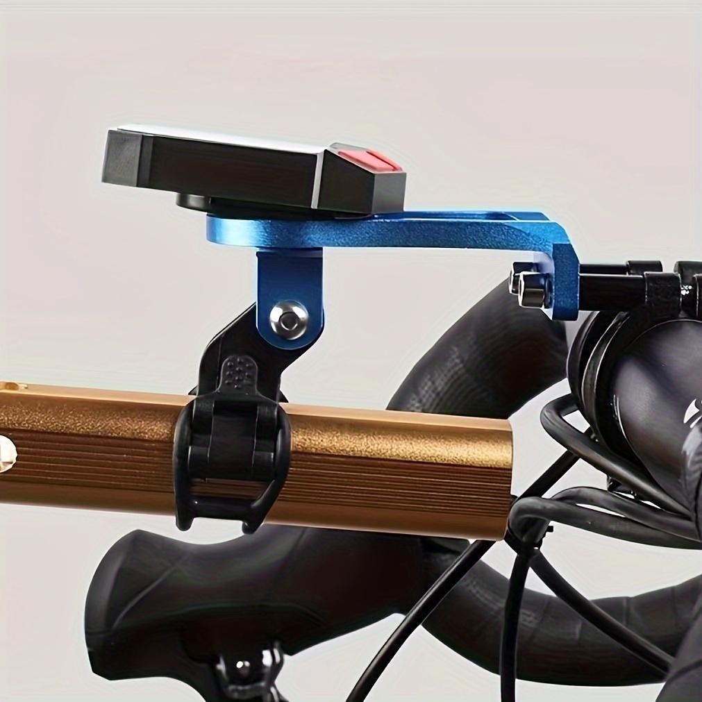 Bike Aluminum Alloy Cycling Odometer Bracket, Extension Holder For Lights, Camera, Smartphone, Flashlight, Universal Adapter Included