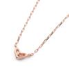 K10 Pink Gold Diamond Heart Necklace [Bloom] 0442-7482-0018-0000