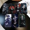 Black Butler Ciel und Sebastian Handyhülle Für iPhone 17,16,15,14,13,12,11 Plus,Pro Max,XS,Weiche Silikon Schwarz Hülle