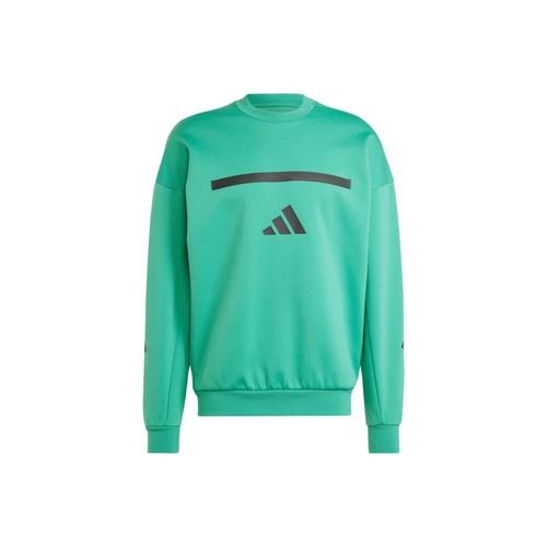 adidas Sports Casual Crew Neck Pullover Long Sleeve Sweatshirt Men’s Lawn Green S газон зеленый